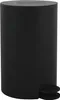 A black pedal bin is shown against a white background. Náhľad obrázku produktu