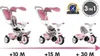 Smoby Dreirad Baby Balade Plus Rosa Produktbild-Vorschau 3