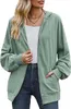 ASKSA Damen Kapuzenjacke Sweatshirt mit Reissverschlus Produktbild-Vorschau 1
