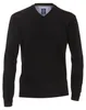 Redmond Pullover mit V-Ausschnitt in schwarz