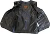 Herren Biker Lederweste Kutte chopper Weste Clubweste Produktbild-Vorschau 4