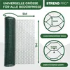 Geflecht GARDEN HEX PVC 1000/16/0,9 mm, grün, RAL 6005, Produktbild-Vorschau 2
