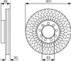 Bremsscheibe BOSCH 0 986 479 A23 Produktbild-Vorschau 4