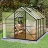 UISEBRT Premium Serre en aluminium 310x250x205cm, 7.75m² Voir les images du produit 8