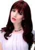 WIG ME UP Elegante Damenperücke Pony Braun Rostbraun Produktbild-Vorschau 1
