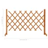Clôture de jardin orange 120x90 cm en bois massif de sapin Voir les images du produit 8