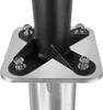 Close-up of a metal post base with bolts. Produktbild-Vorschau