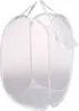 A white mesh laundry basket. Anteprima dell’immagine prodotto