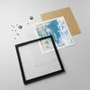 Gerahmtes Poster - Schwarzer Rahmen - Blau Farben Produktbild-Vorschau 4