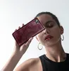 Handyhülle iPhone SE 2022/2020 7/8 Weinrot Leder Flipcase Produktbild-Vorschau 7
