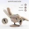 Poltrona reclinabile HOMCOM con funzione relax, poltrona TV Anteprima dell’immagine prodotto 4