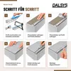Dalsys Endstück Quadratprofil 10mm schwarz Edelstahl Produktbild-Vorschau 4