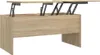 vidaXL Konferenční stolek Sonoma Dub 102x50,5x46,5 cm Náhled obrázku produktu 1