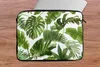 MuchoWow® Laptop Hülle 14 ZollBlätter - Weiß - Muster - Produktbild-Vorschau 5