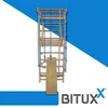 Bituxx Kletterwand Maxi Turnwand Klettergerüst Turngerät Produktbild-Vorschau 2