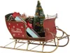 Clayre & Eef Weihnachtsdekorationsfigur Schlitten 30x15x22 Produktbild-Vorschau 2