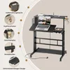 Iropro 80x60cm Stehpult Höhenverstellbar mit Steckdosen und Produktbild-Vorschau 7