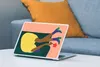 MuchoWow® Laptop Aufkleber Sticker Cover Frau - Blumen - Produktbild-Vorschau 4