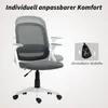 HOMCOM Kancelářská židle Ergonomická otočná židle s Náhled obrázku produktu 6