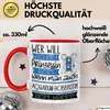 Aquarium-Hobbyistin Tasse Geschenk Spruch Wer Will Schon Produktbild-Vorschau 3