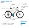 FISCHER Trekking E-Bike Viator 7.0i - hellgrau, RH 55 cm, Produktbild-Vorschau 19