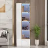 Merax Glasvitrine Sideboard, Vitrine mit Glastür und Produktbild-Vorschau 2