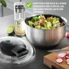 Salatschleuder PULLIT, Edelstahl, Ø 24 cm Produktbild-Vorschau 3