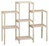 Relaxdays Pflanzenregal Holz, für Innen, stabil, rustikal, Produktbild-Vorschau 5