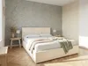 Čalouněná manželská postel 180x200 TABLORA - béžová Náhled obrázku produktu 1