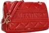 Elegante Rote Damentasche: Schultergurt, Kontrastdetails, Produktbild-Vorschau 8