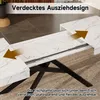 Ausziehbarer Esstisch,140/180*80 cm,geeignet für 6-8 Produktbild-Vorschau 6