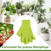 Bamworld Mikrofaser-Handschuhe – Grün, wiederverwendbar, Produktbild-Vorschau 4
