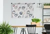 MuchoWow® Wandteppich Wandbehang Muster - Kaninchen - Produktbild-Vorschau 2