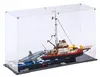 Zwarte displayvitrine voor LEGO® 21350 Ideas – De Witte Productafbeelding-voorbeeld 1