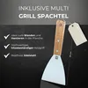 HAVENHAUS Plancha Grillplatte Edelstahl [40x30cm] | Massive Produktbild-Vorschau 4