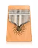 Retropolis Kalimba 17 Töne Mahagoni Holz Musikinstrument Produktbild-Vorschau 3