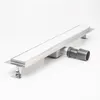 Duschrinne Glas weiß 700x70mm Ablaufrinne Gitter mit Produktbild-Vorschau 3