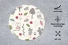 MuchoWow® Mauspad Mousepad Mäuse - Muster - Herbst - Pilz Produktbild-Vorschau 2
