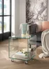 Beistelltisch >7/177< in Klarglas, Glas - 38x44x38cm Produktbild-Vorschau 1
