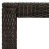 vidaXL Zahradní barový stůl hnědý 100x60,5x110,5 cm Poly Náhled obrázku produktu 4