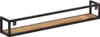 vidaXL Mensole a muro 2 pz. 120 cm Legno di mango grezzo Anteprima dell’immagine prodotto 3