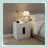 Relaxdays Kommode, HxBxT: 56 x 50 x 40 cm, 3 Schubladen, Produktbild-Vorschau 2