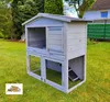 Hasenstall KLOPFER XL Kleintiergehege Kaninchenstall Käfig Produktbild-Vorschau 2