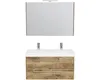Pelipal Badmöbel-Set Milano BxHxT 100 x 200 x 45 cm Produktbild-Vorschau 2