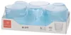 Set von Bormioli Rocco Slot Blau Glas Becher geprägt 290 ml Produktbild-Vorschau 4