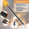 Izrielar 100 torce di cera 72 cm, extra lunghe, durata di Anteprima dell’immagine prodotto 4