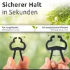 ECENCE 60x Pflanzenclips Pflanzenklammern für Tomaten, Produktbild-Vorschau 4