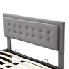 MODFU Lit coffre 140x190 - Lit double rembourré avec tête Voir les images du produit 5