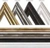 Bilderrahmen Massivholz barock 50x50 cm Antik Gold Produktbild-Vorschau 4