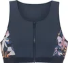 LASCANA ACTIVE Crop-Bikini-Top Wave nachtblau bedruckt Produktbild-Vorschau 1